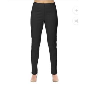 Lior Paris Lize Black Pull On Straight Leg Stretch Pants Women’s Size 2/4 (T1)